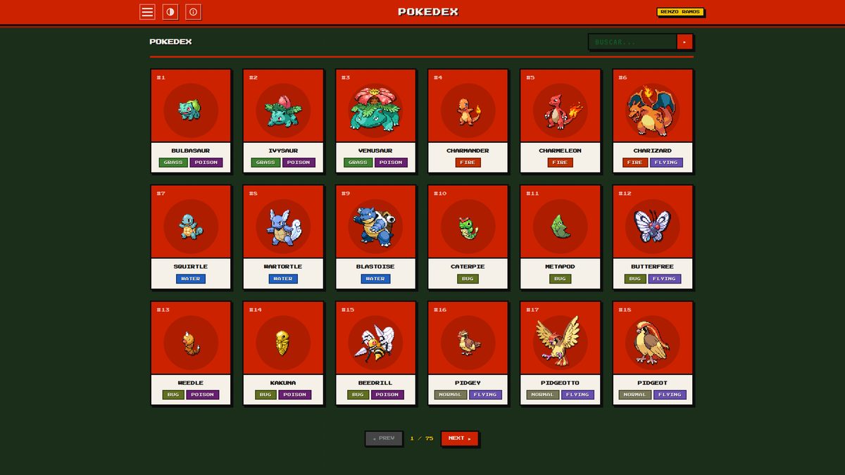 Pokédex Retro + Chatbot ReAct (MCP) — Captura de pantalla
